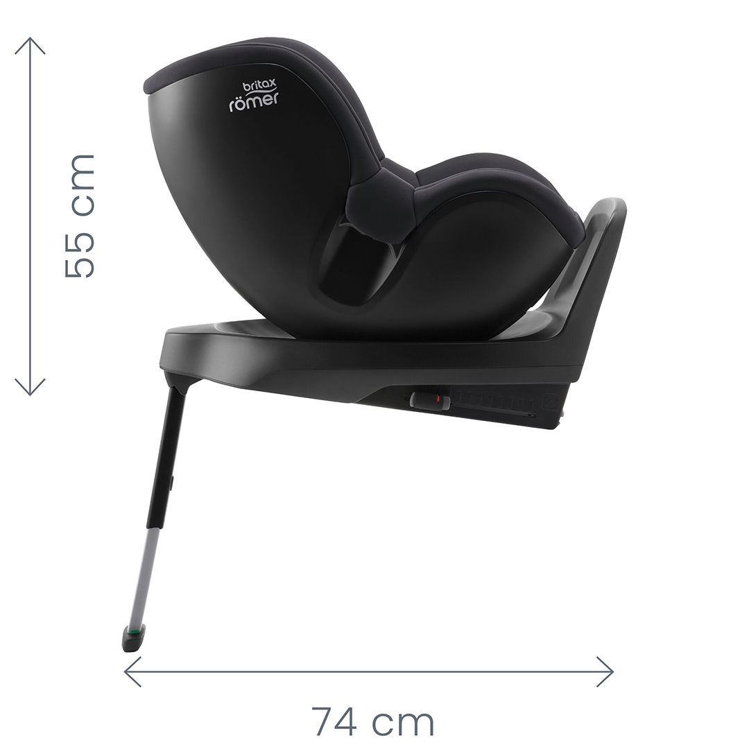 Britax Swingfix M Plus keskiyönharmaa