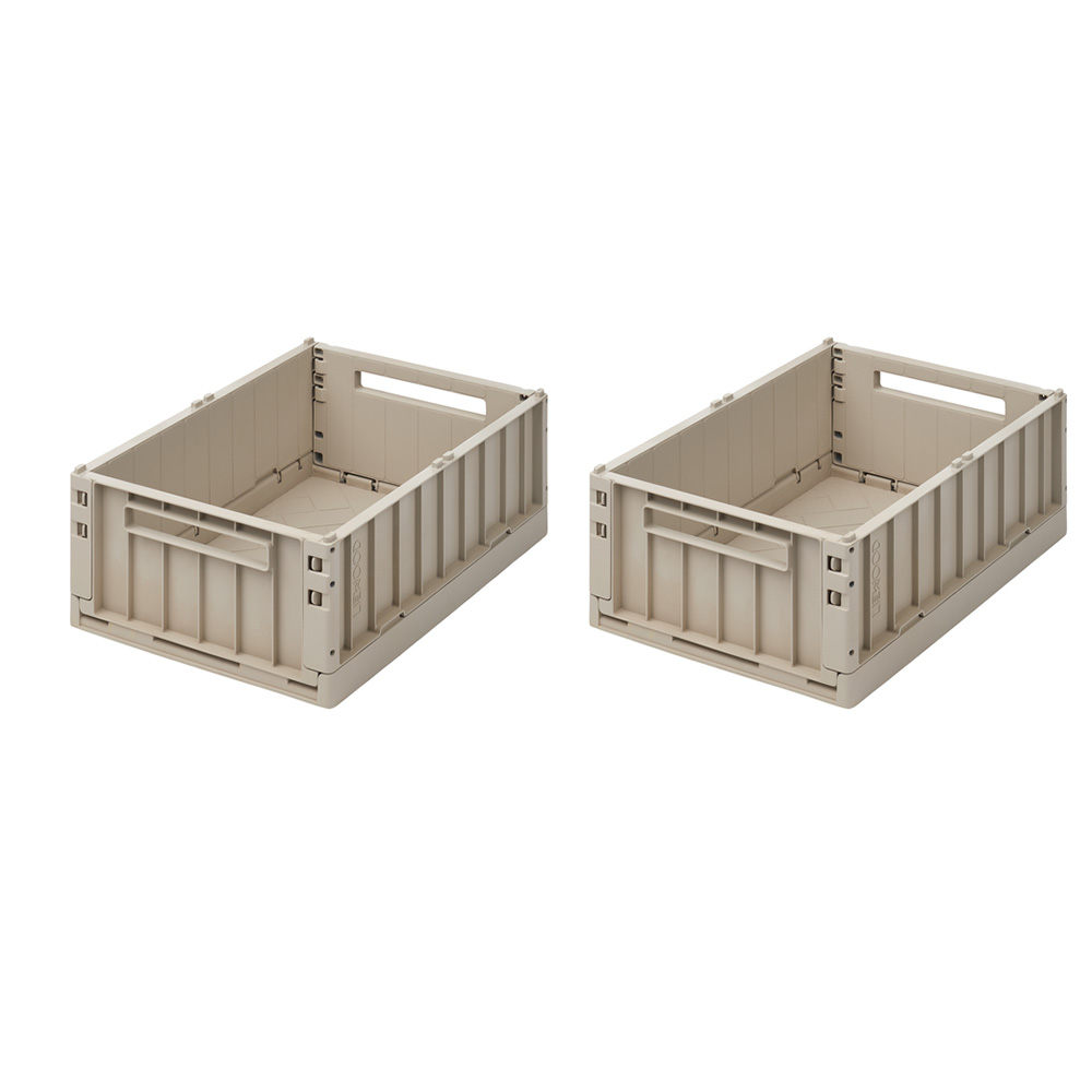 Liewood Weston säilytyslaatikko M 2-pack Sandy 5060