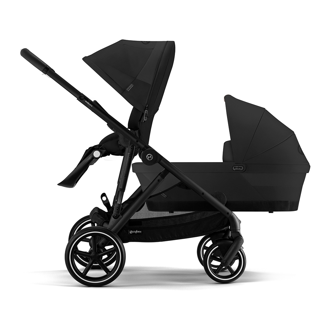 Cybex Gazelle S lastenrattaat 2023 Musta