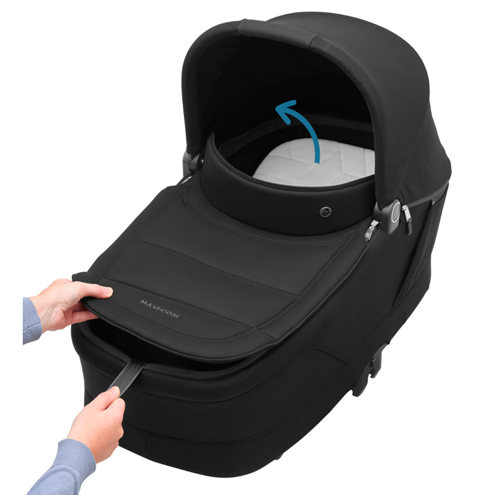 Maxi-Cosi Oxford Plus -lastenrattaat Twillic Musta