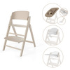 Cybex Click & Fold Ruokailutuoli 4-in-1 All Natural