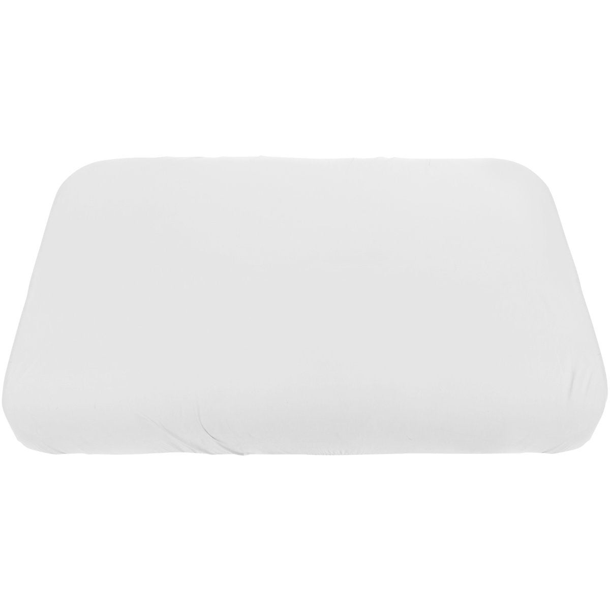 Sebra Jersey-aluslakana vauva 70 x 120 cm valkoinen