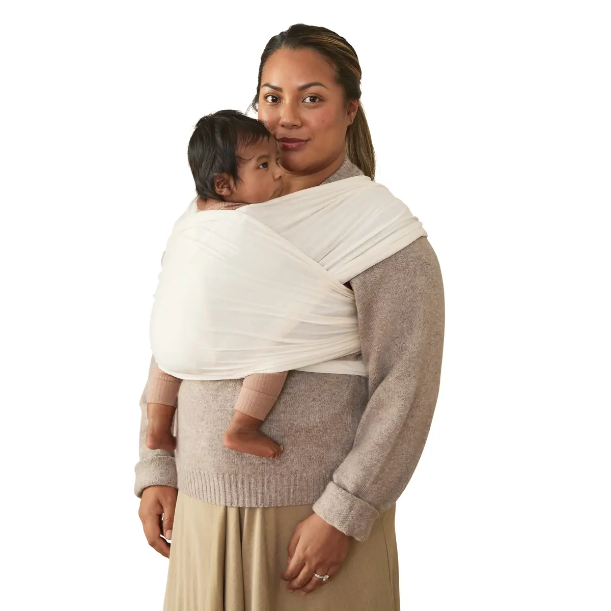 Ergobaby Aura Wrap -vauvan kääre Cream (kerma)
