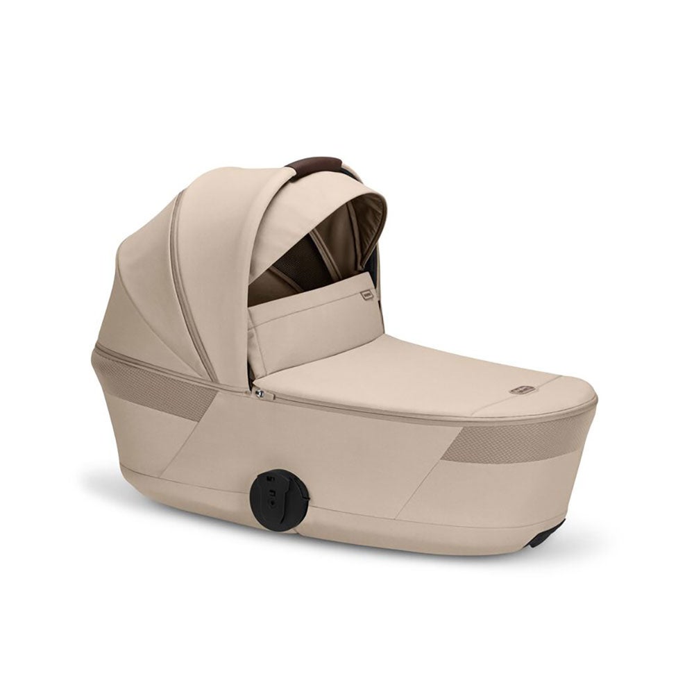 Cybex Balios S Lux TPE, sis. kokoontaitettavan vaunukopan (Almond Beige)