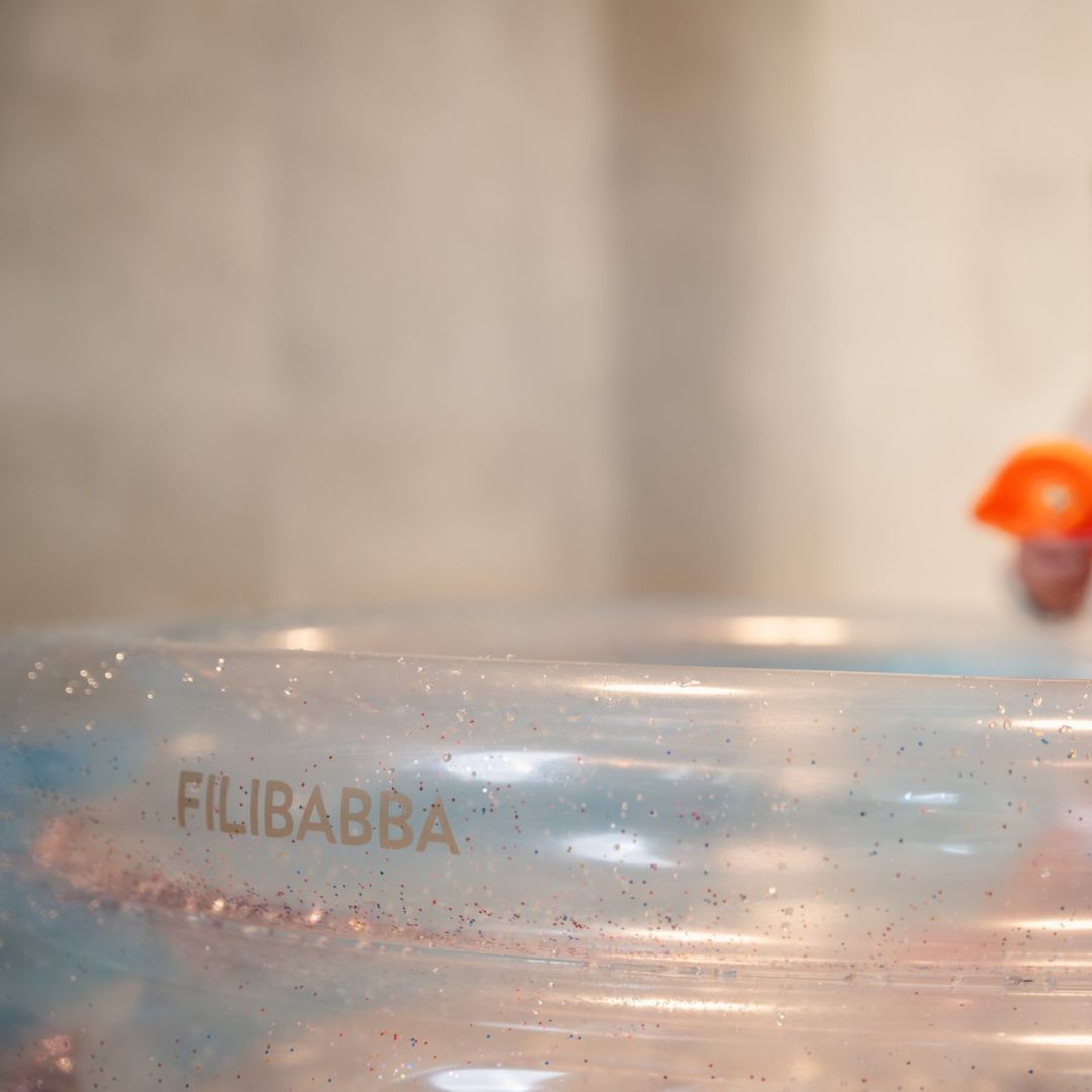 Filibabba allas 150 cm Alfie - Sateenkaari Glitteri