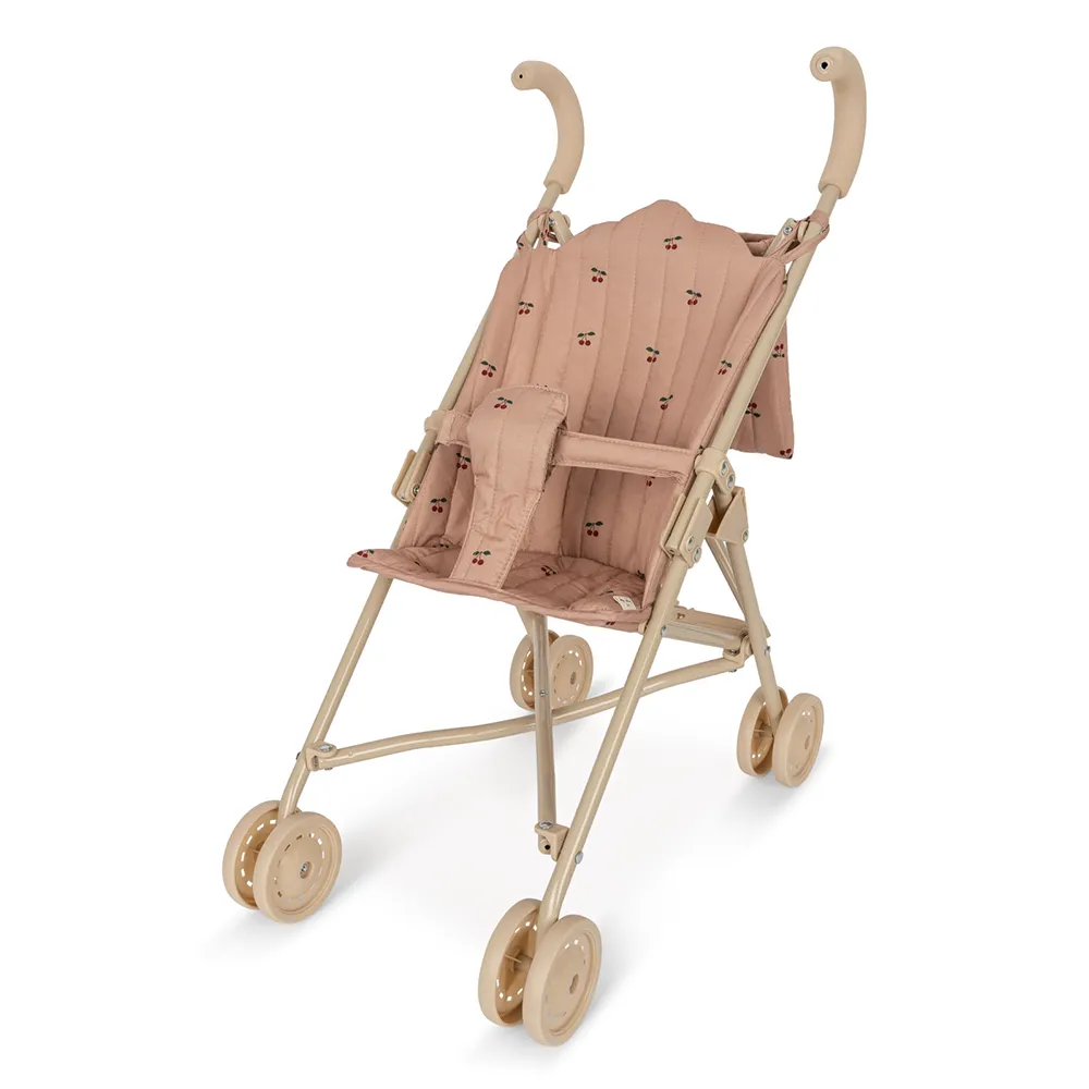Konges Sløjd Doll Stroller Cherry Blush- One Size