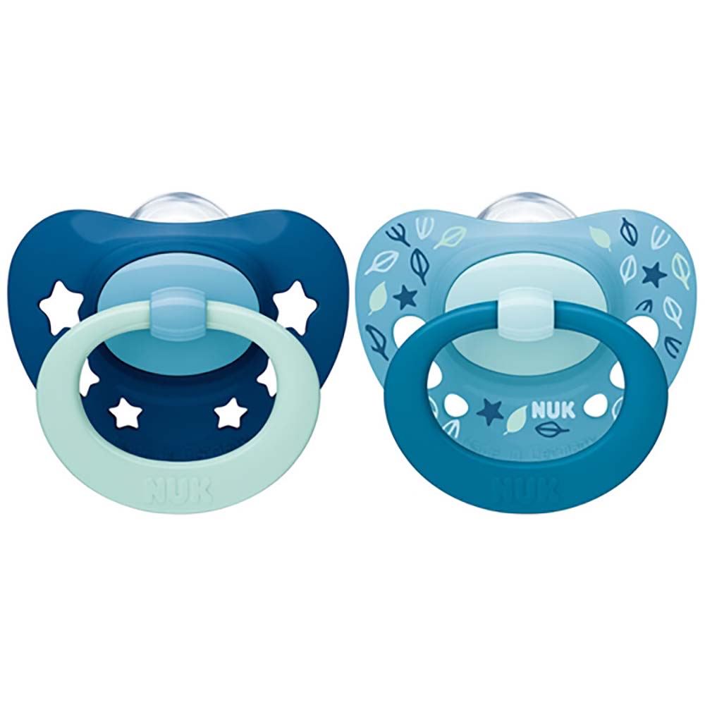 NUK tutti 6-18m Signature Blue/Tummansininen