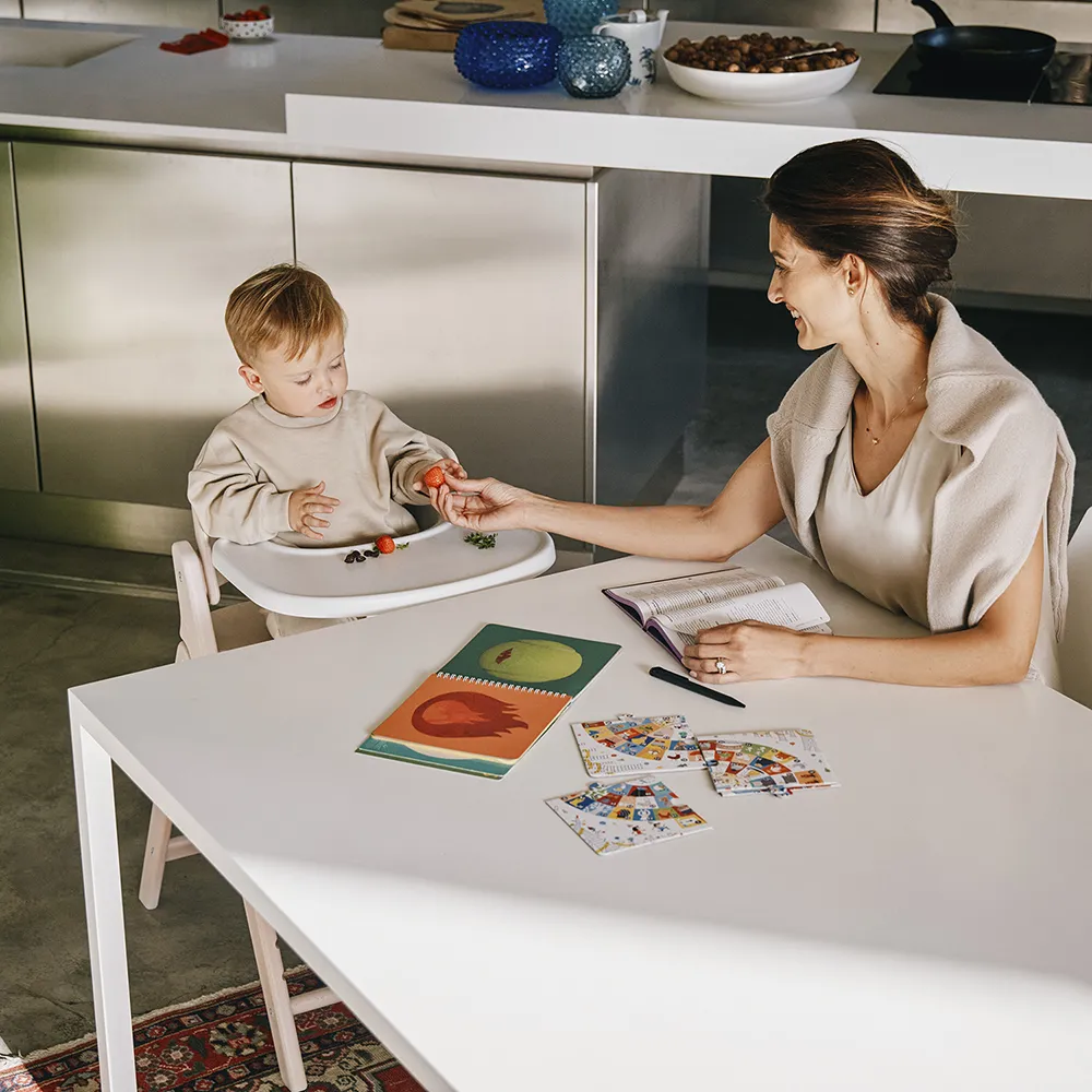Cybex Click & Fold Ruokailutuoli 4-in-1 All White