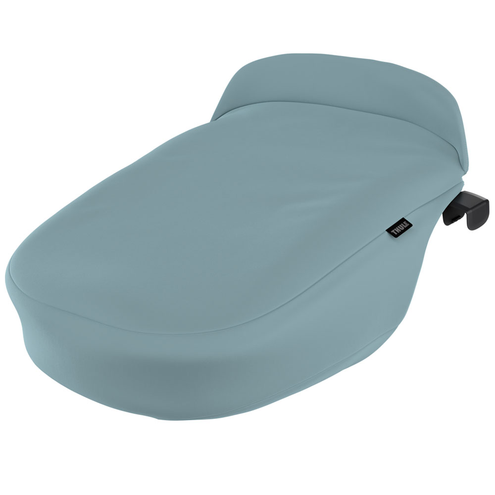 Thule Maple vauvan kantokopan suojus Mid Blue jalkatuki