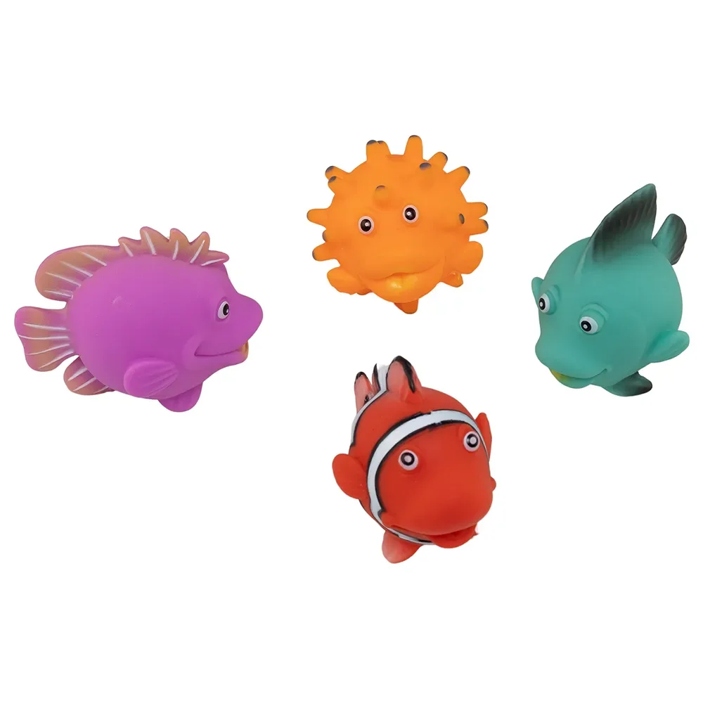 Rätt Start Kylpylelulelu Coral Fishes 4-pack 4-pack