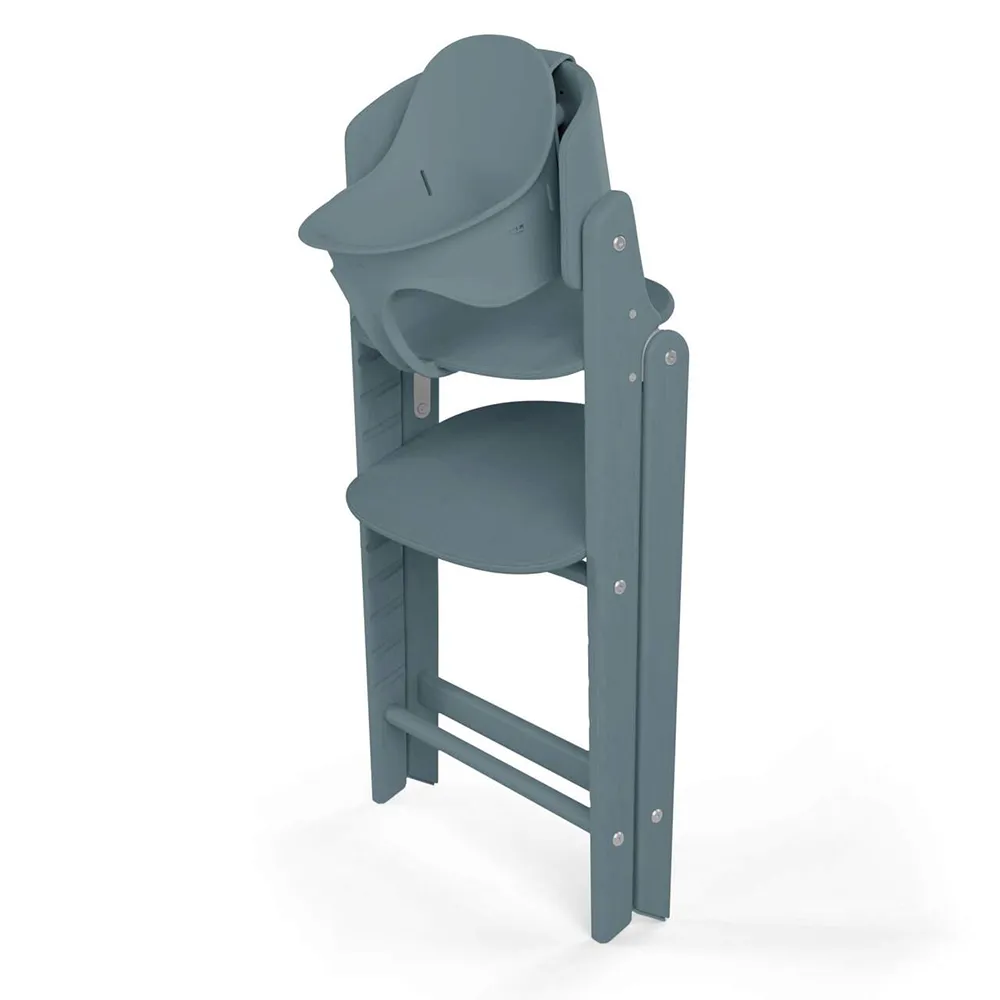 Cybex Click & Fold Ruokailutuoli 3-in-1 Stone Blue