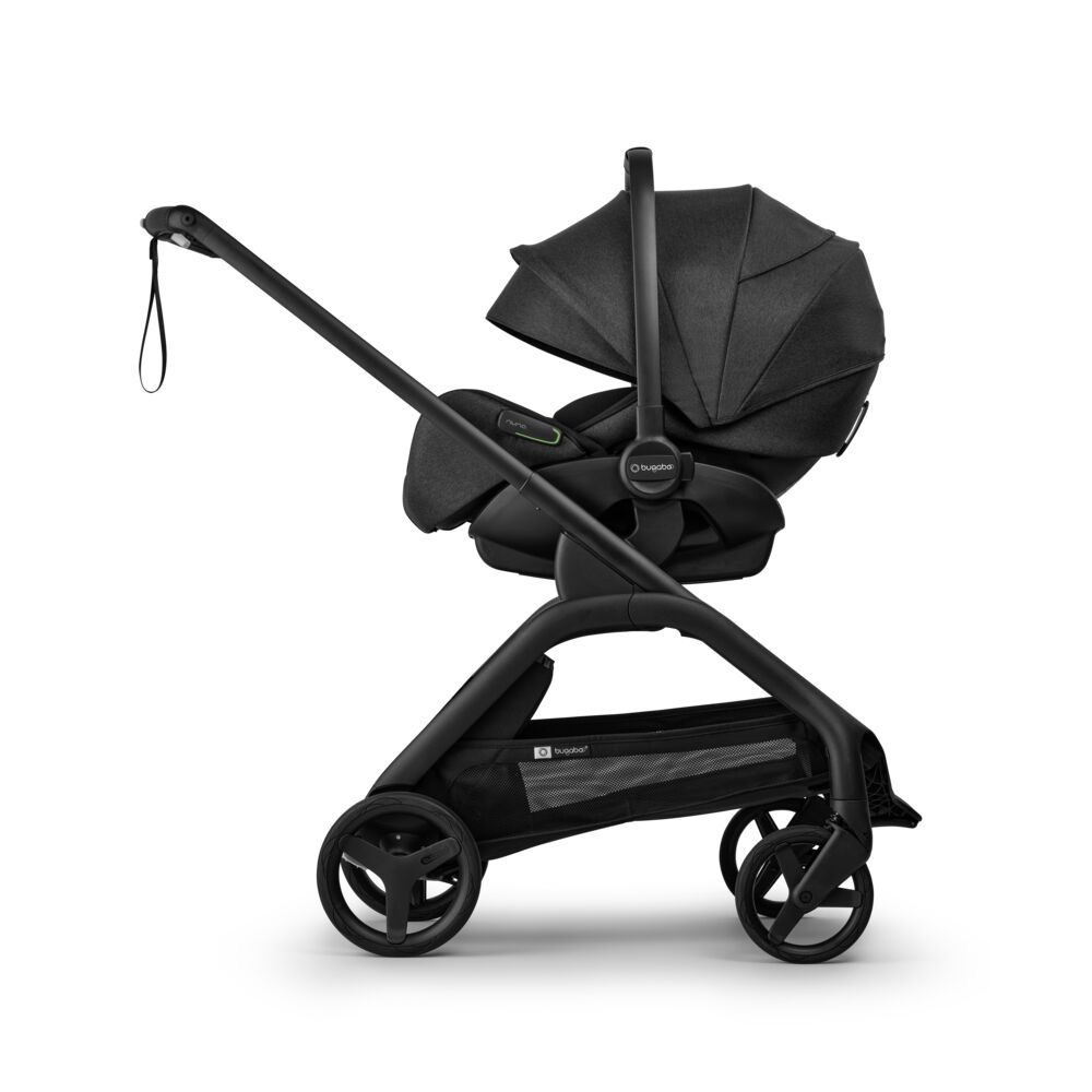 Bugaboo Otter by Nuna -turvaistuin, mineraalivärillä pesty musta