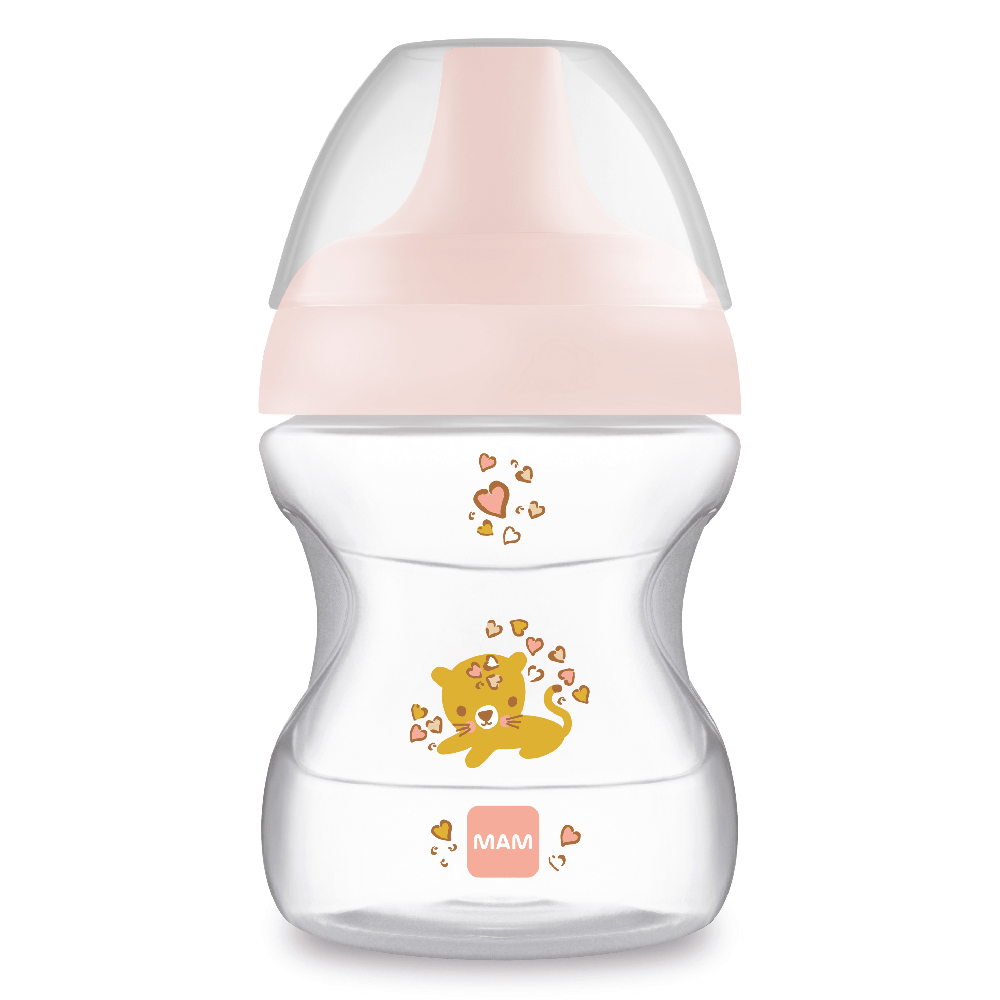 MAM Learn To Drink Cup 190ml 1p vaaleanpunainen