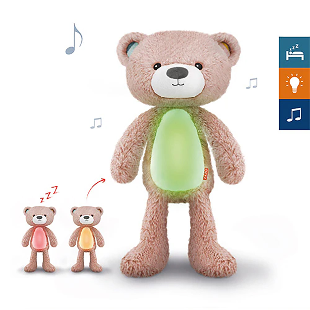Zazu Brody the Bear Sleep Trainer / Night Light Pink