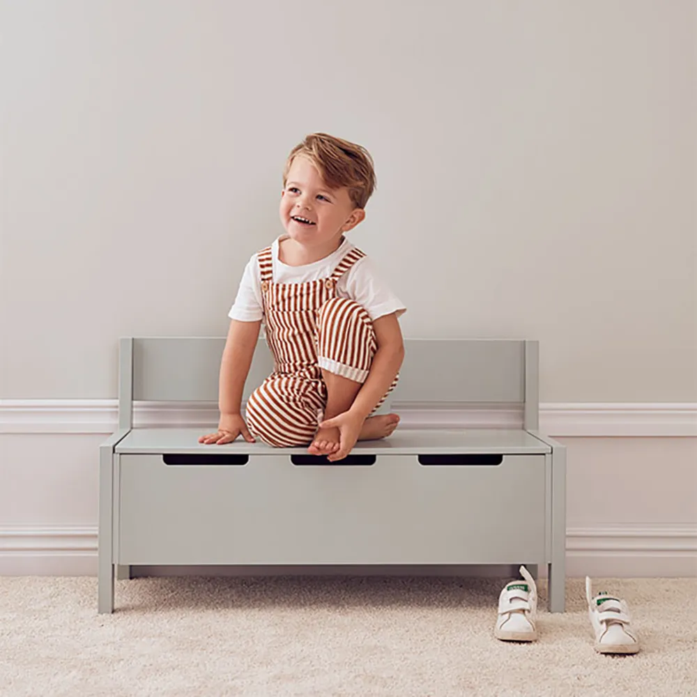 Kids Concept Sohva säilytystilalla vaaleanvihreä STAR