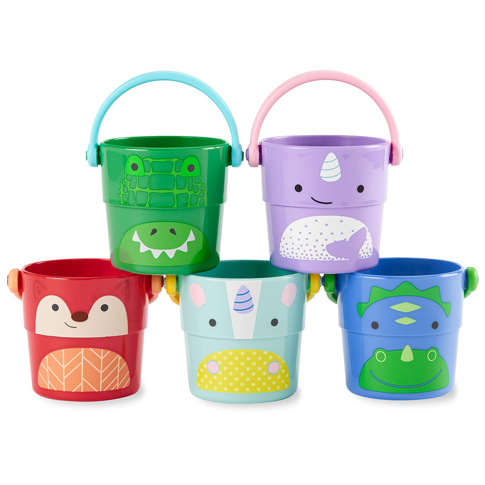  Skip Hop - Zoo Bath Toy Buckets eläimet