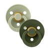 Liinalaput Napp lateksi 2-pack 0-6m Sage/Hunter Vihreä
