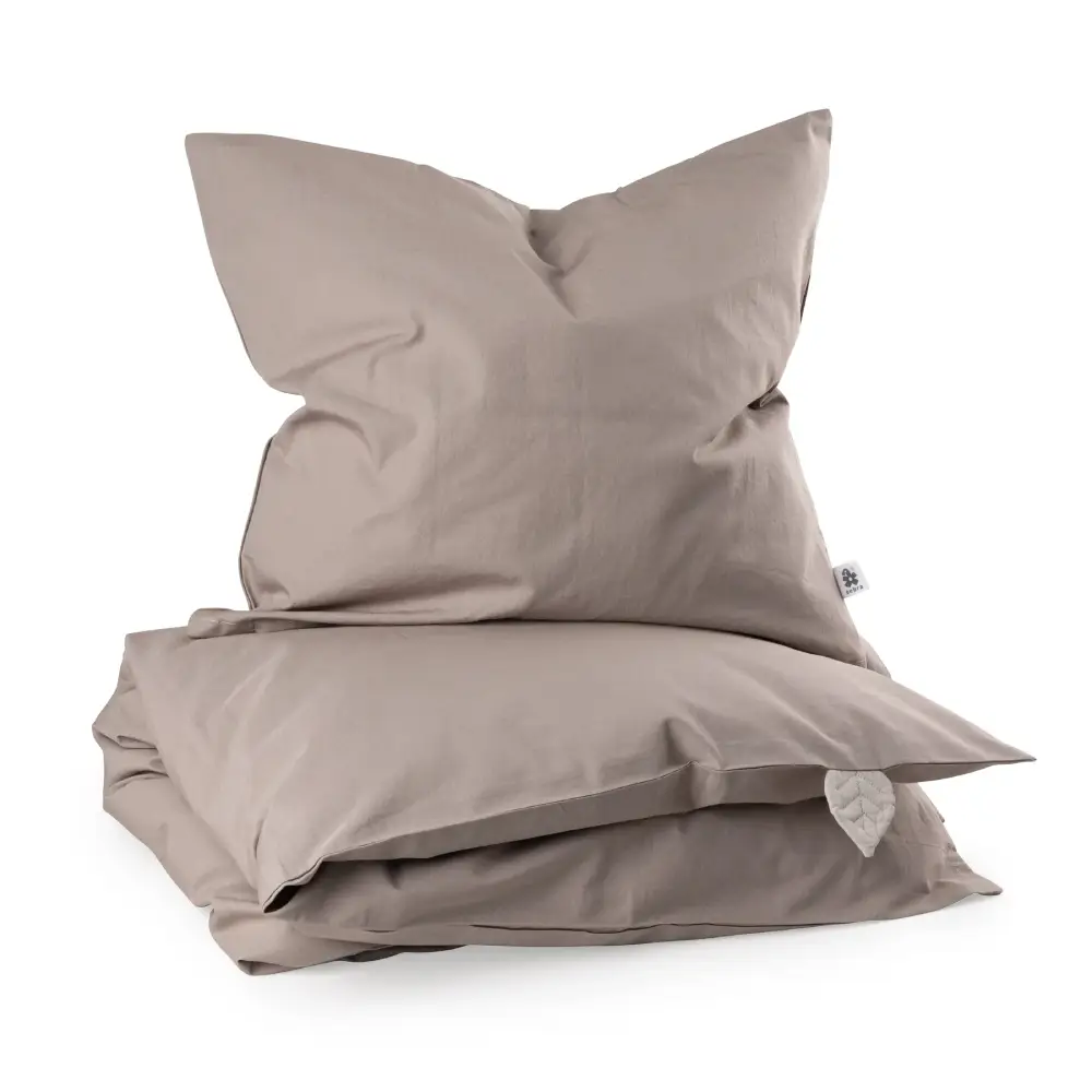 Sebra pussilakanasetti junior jetty beige