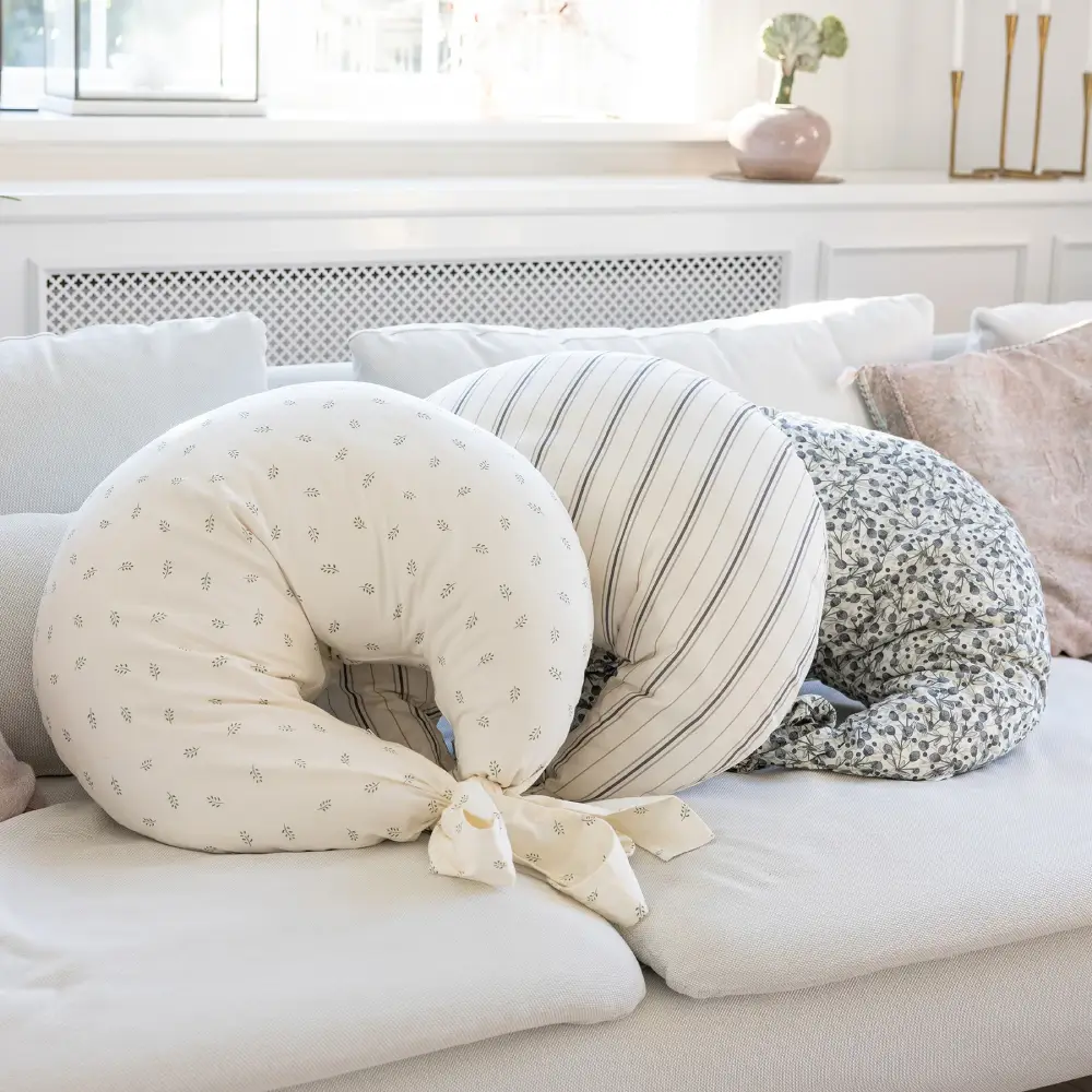 Sebra imetystyyny luomupuuvillaa, sini-oliivinvihreä