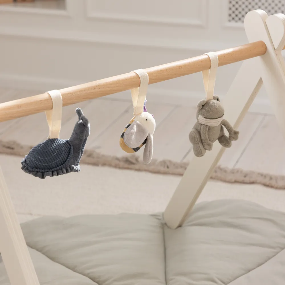 Sebra Aktiviteettilelut 3 kpl sammakko/mehiläinen/etana