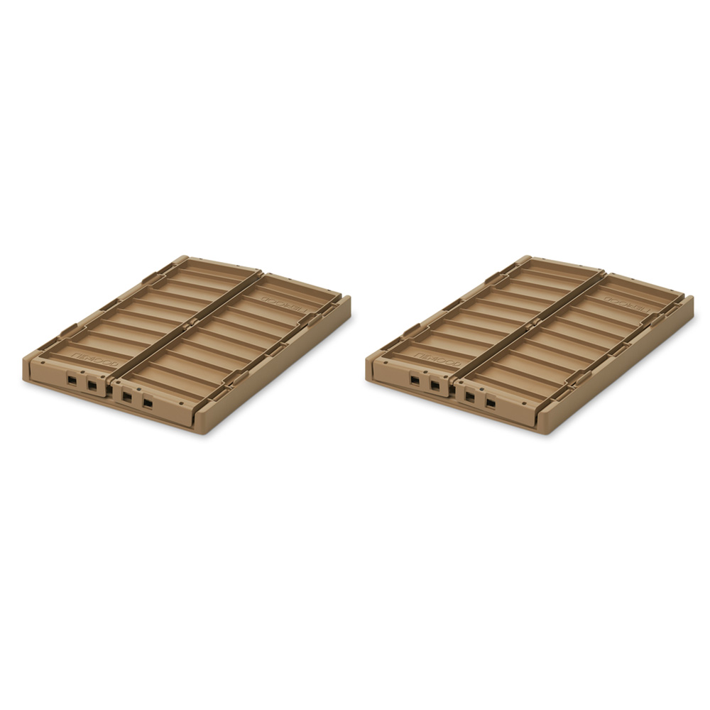 Liewood Weston säilytyslaatikko M 2-pack Oat 3070