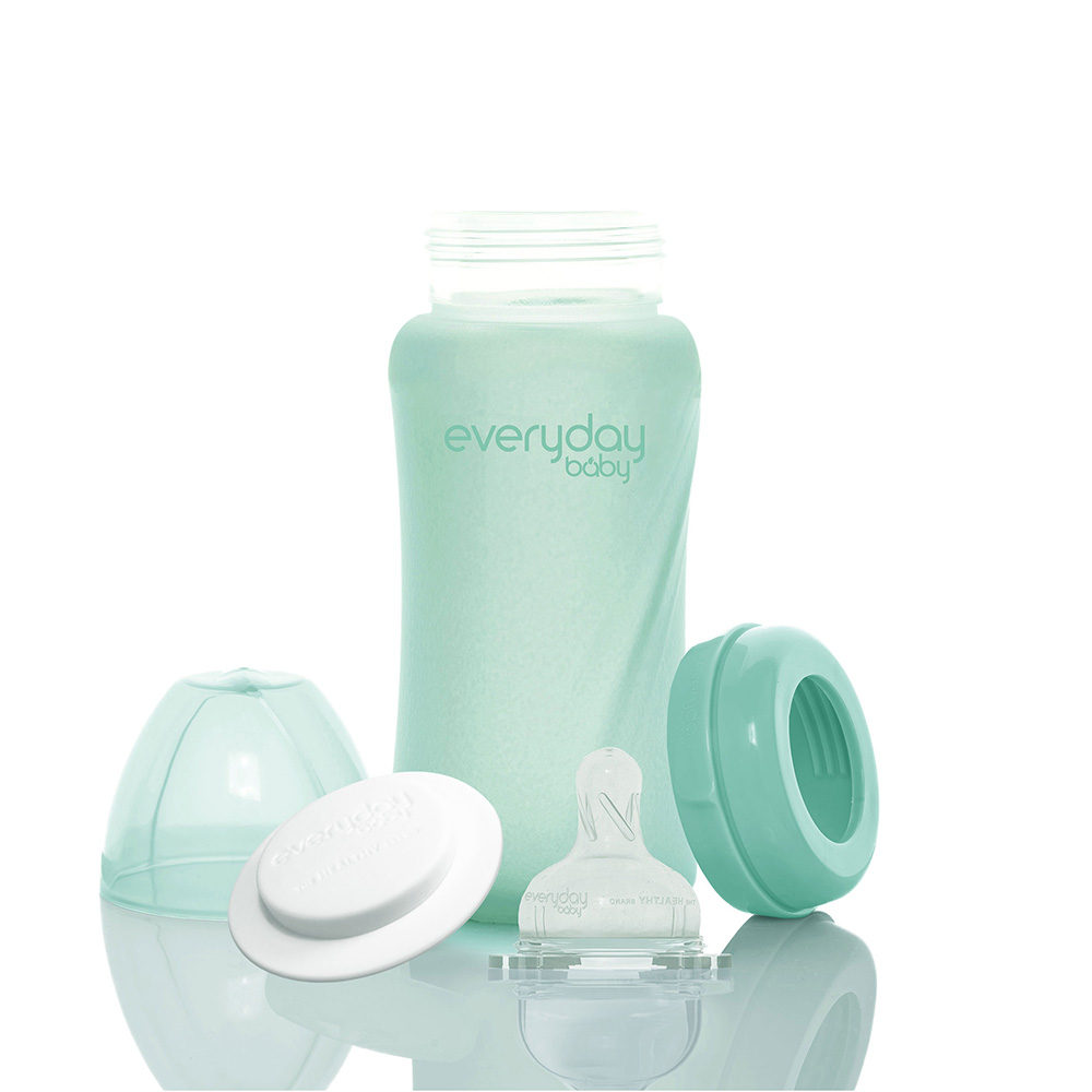 Everyday Baby -tuttipullo Healthy + 240 ml - Mintunvihreä