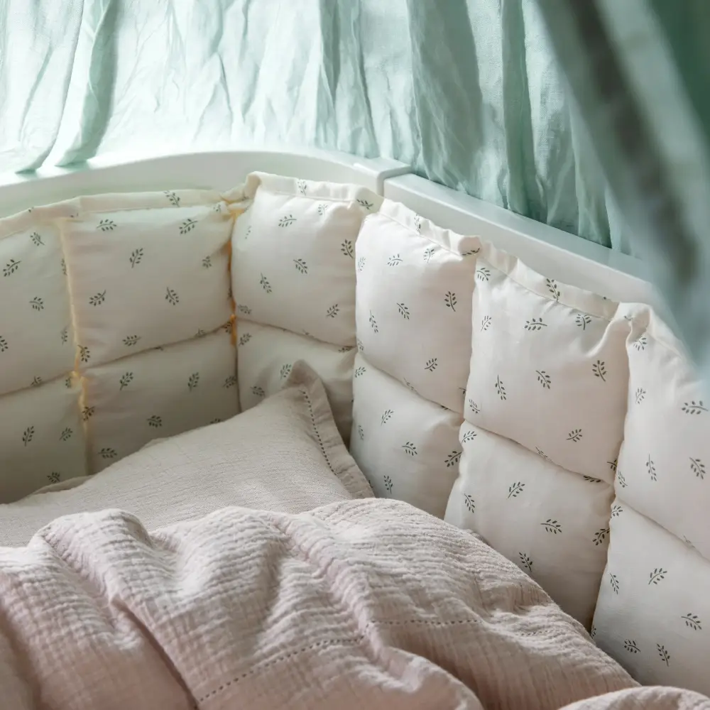 Sebra pinnasängyn puskuri Vauvan puskuri kapok Sophora Leaves