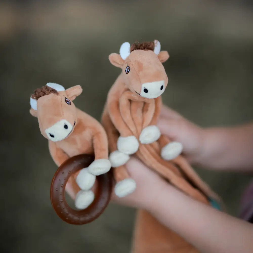 Rätt start Mamma Mu -hampaiden puhkeamislelu luonnonkumirenkaalla