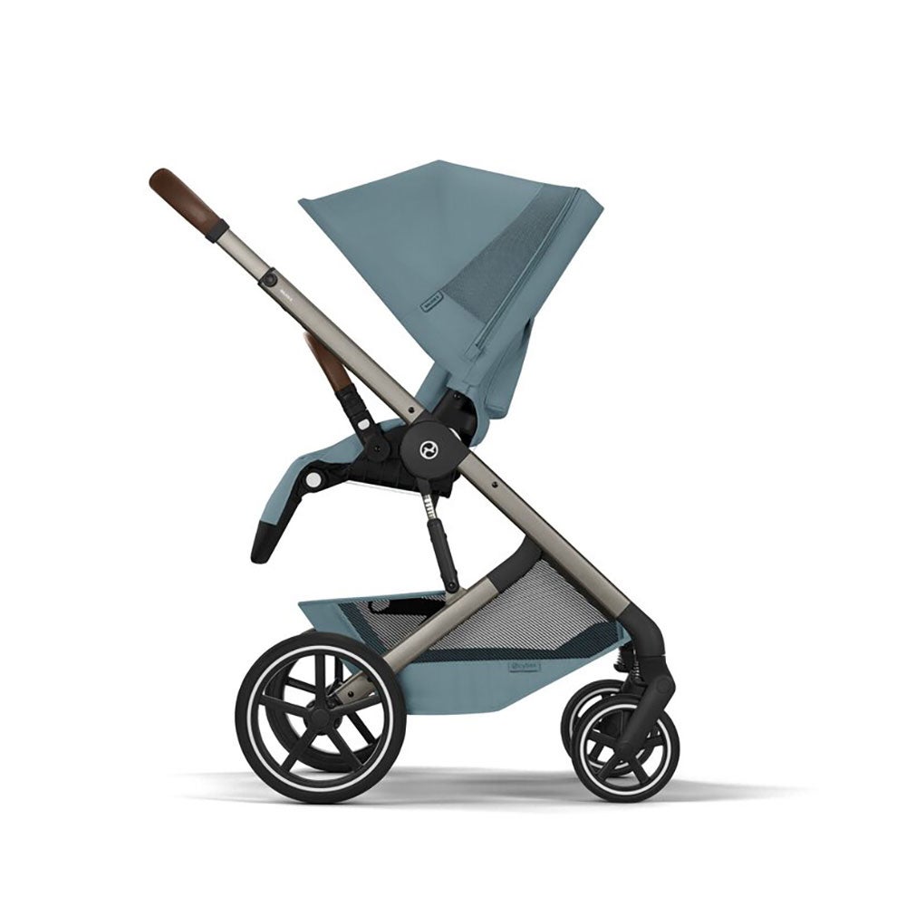 Cybex Balios S Lux TPE, sis. kokoontaitettavan vaunukopan Stormy Blue