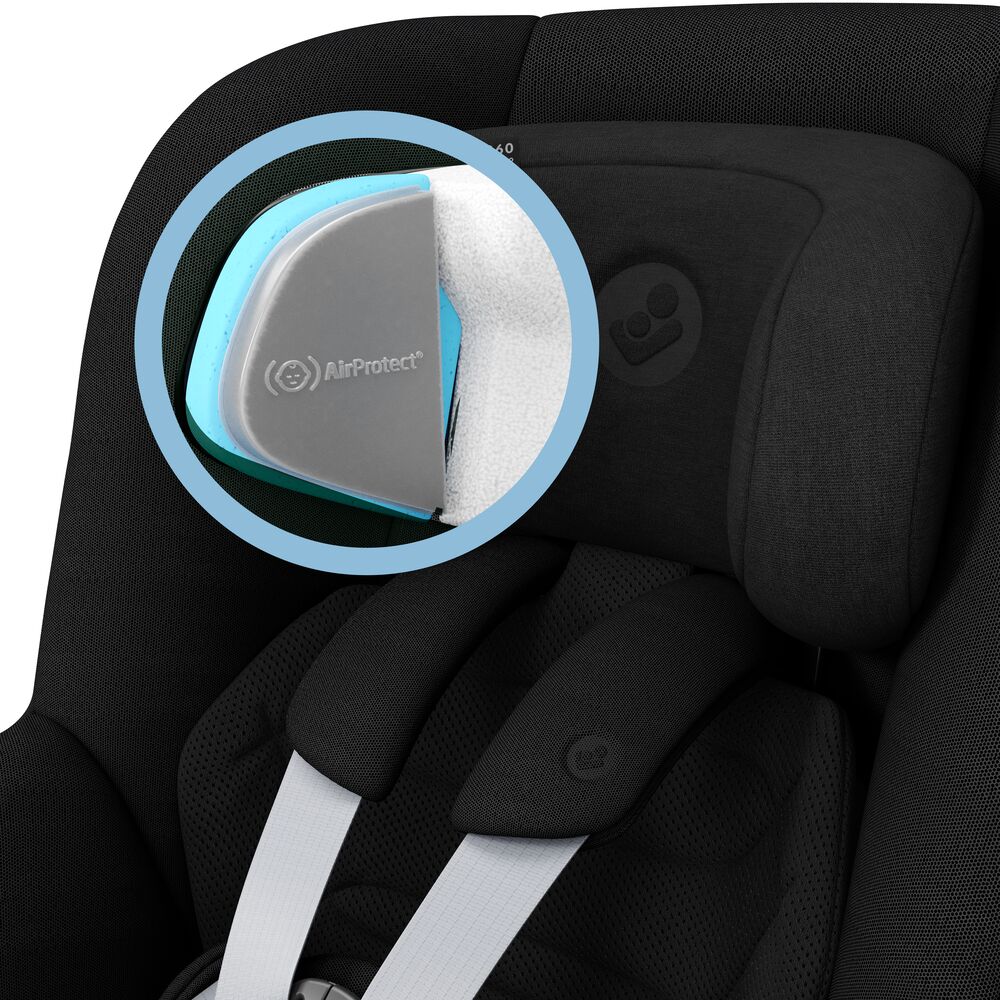 Maxi-Cosi Mica 360 Pro turvaistuin Authentic Musta