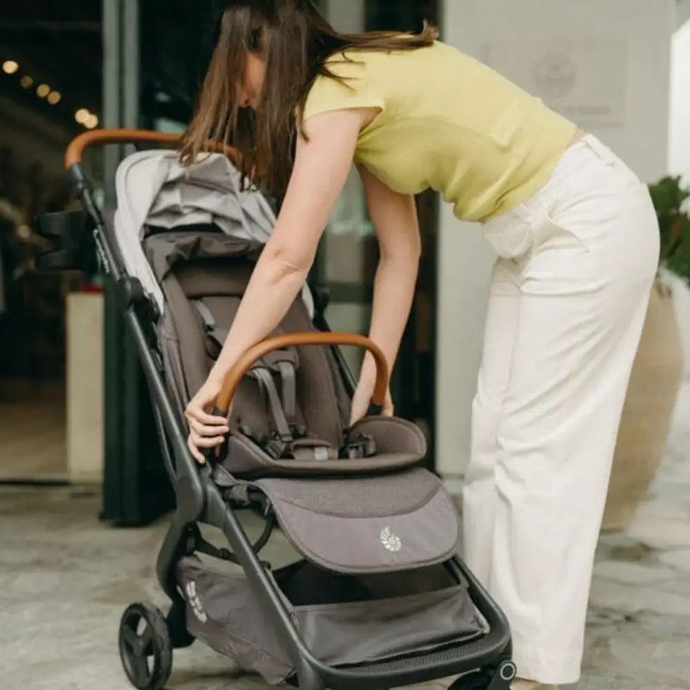 Ergobaby Metro 3 Deluxe -matkarattaat, Pearl Grey