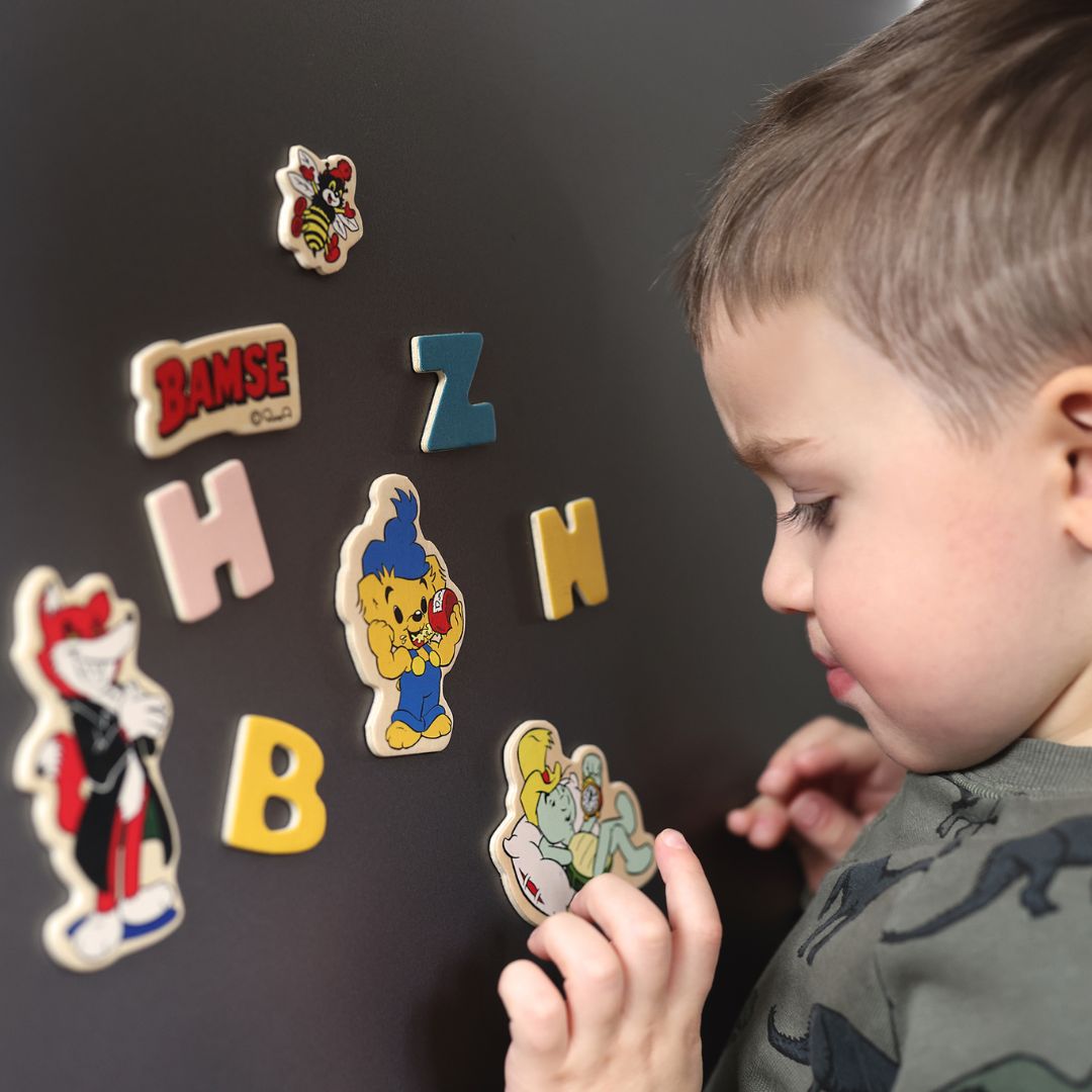 Nalle Nalle magneettiset numerot & hahmot