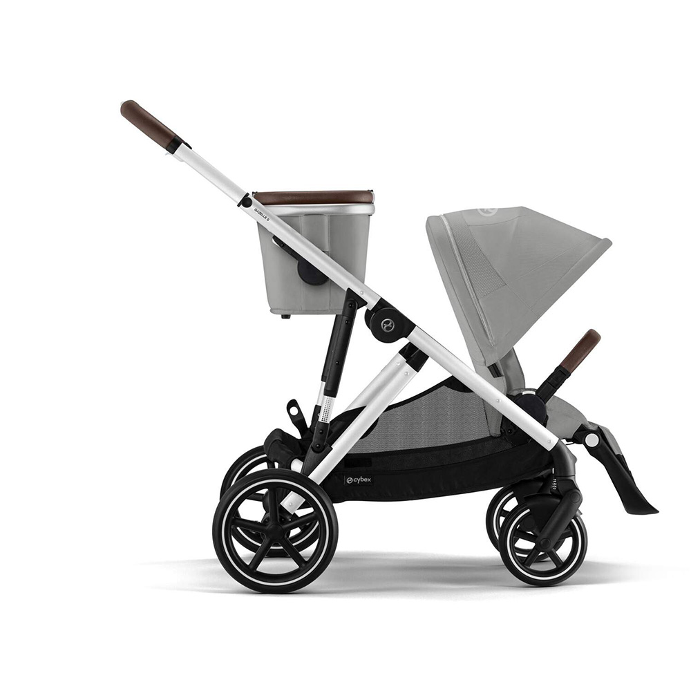 Cybex GAZELLE S rattaat Stone Harmaa | keskiharmaa