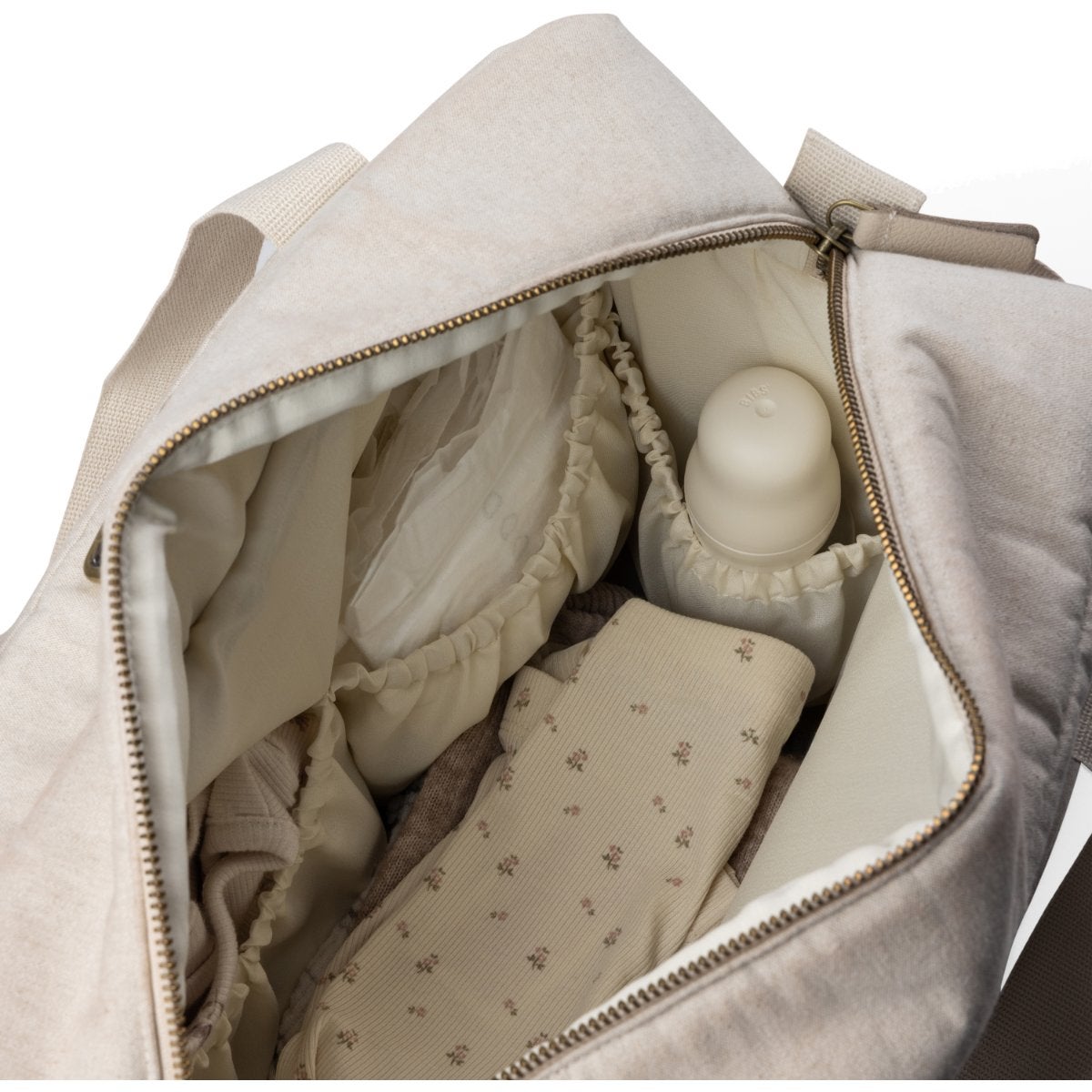 Sebra On-the-go-hoitolaukku morning beige melange