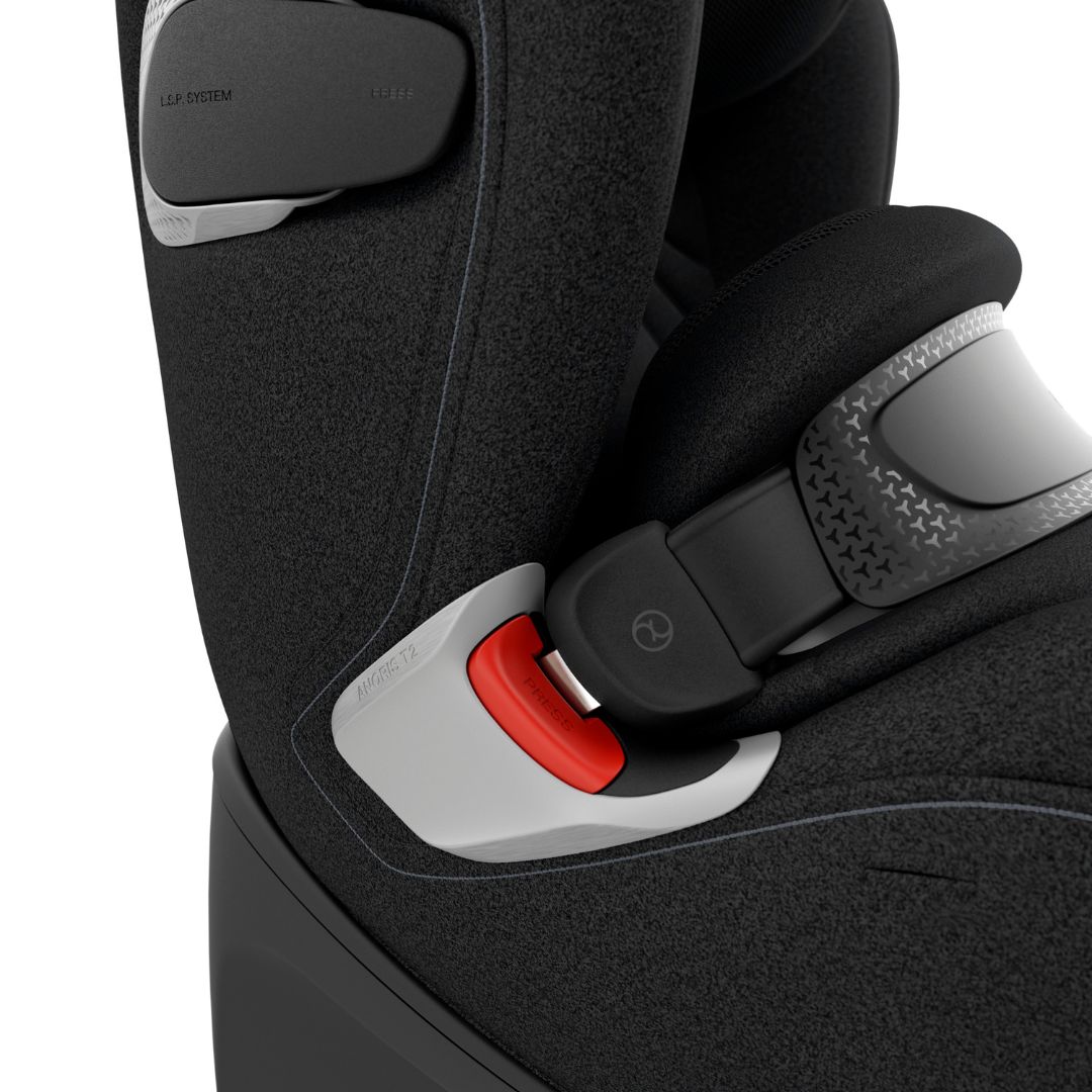 Cybex Anoris T2 -auton istuin w Airbag i-size Plus Sepia Black -musta