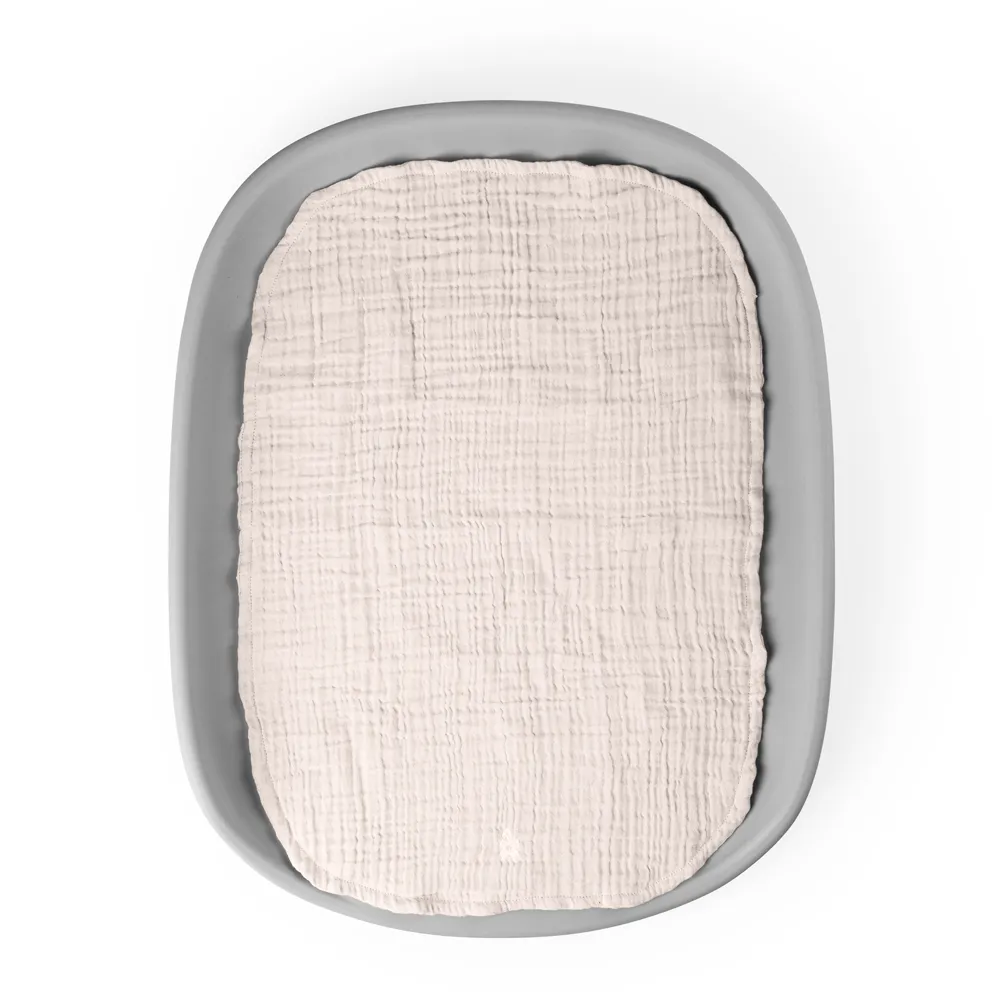 Sebra hoitoalusta 2 kpl musliinia, roosa