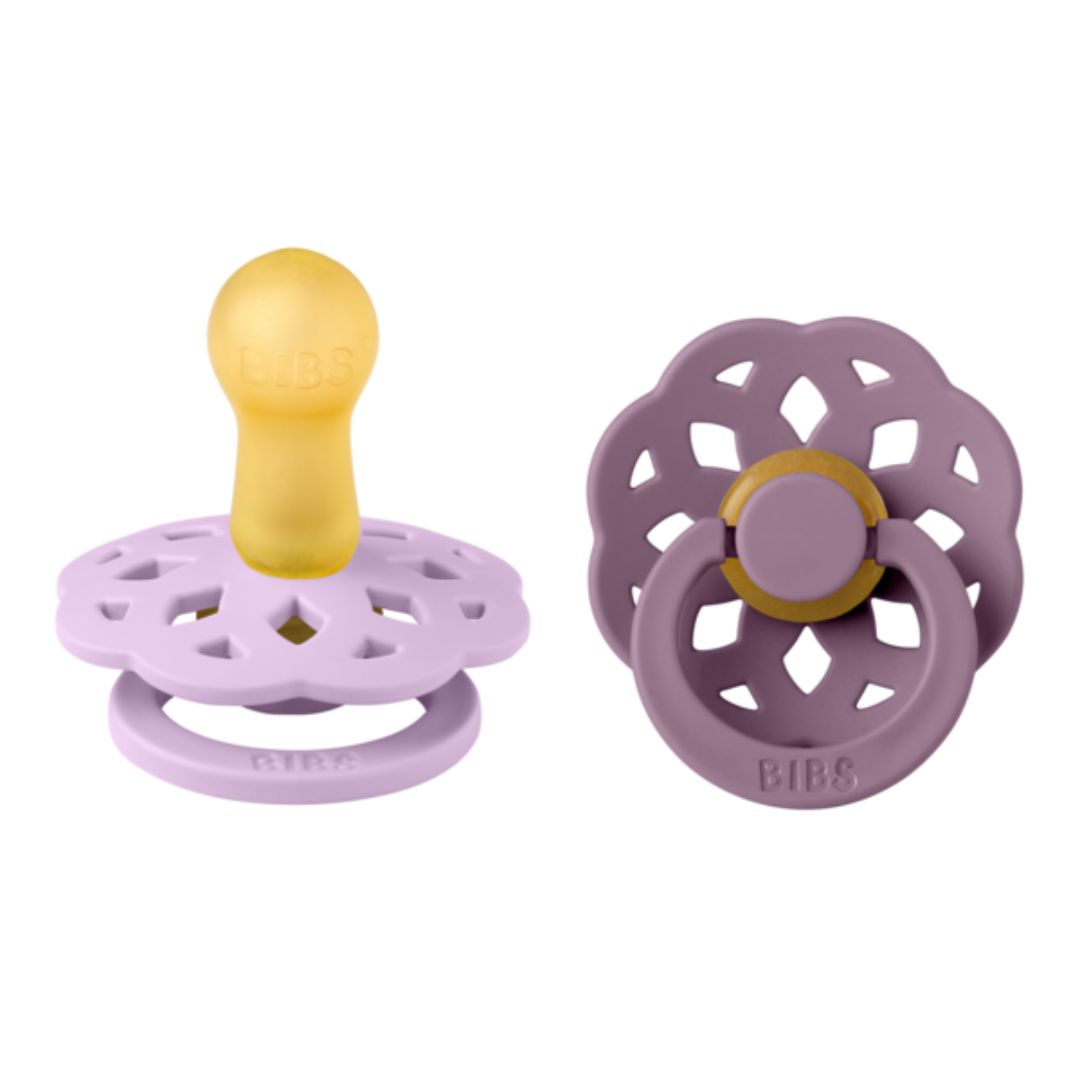 BIBS pöytäliina Boheme 2-pack 6-18m Violet Sky/Mauve