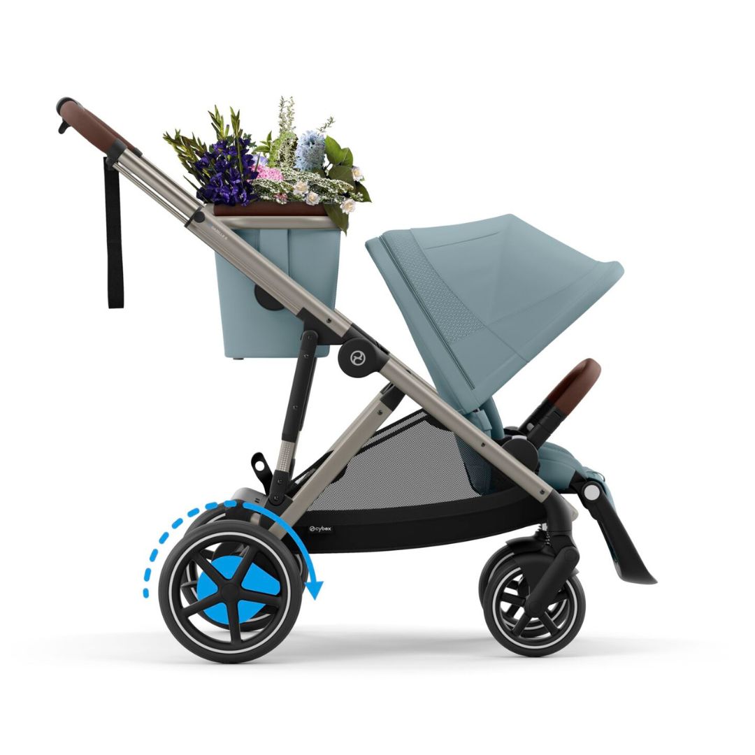 Cybex eGAZELLE S lastenrattaat Stormy Blue (myrskyinen sininen)