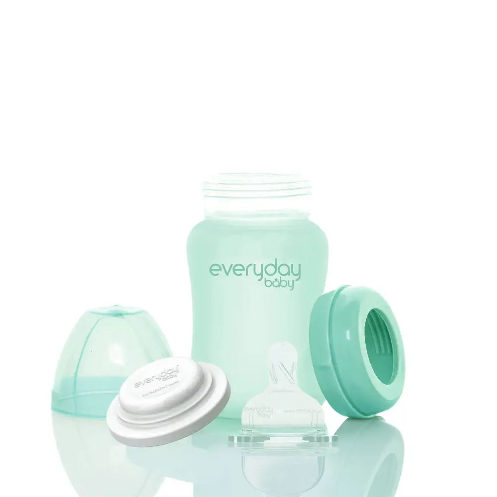 Everyday Baby -tuttipullo Healthy + 150 ml - Mintunvihreä