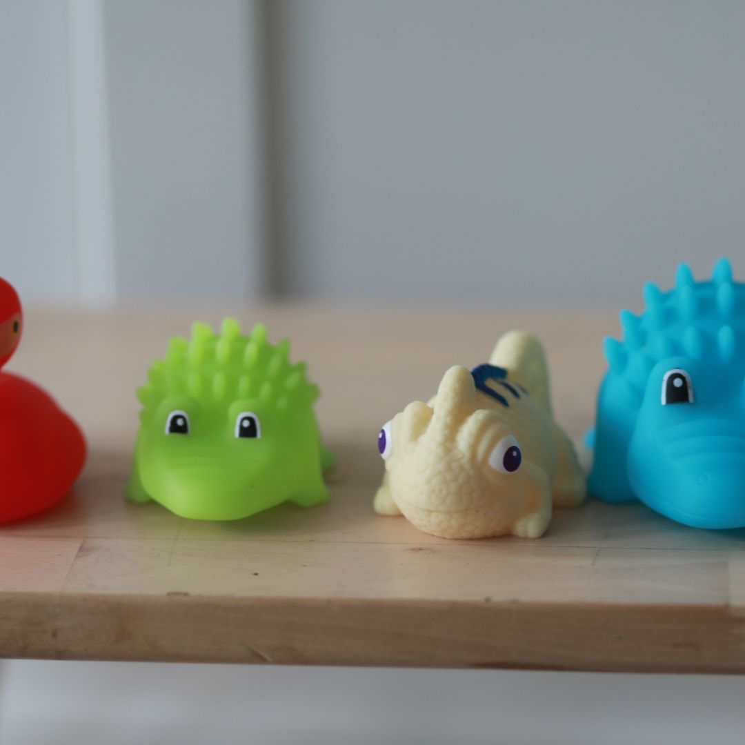 Rätt Start Kylpylelulelu Eksoottiset eläimet 4-pack
