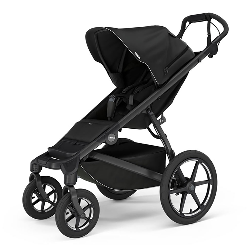 Thule maastokäyttöön soveltuvat rattaat Urban Glide 4-pyöräinen musta