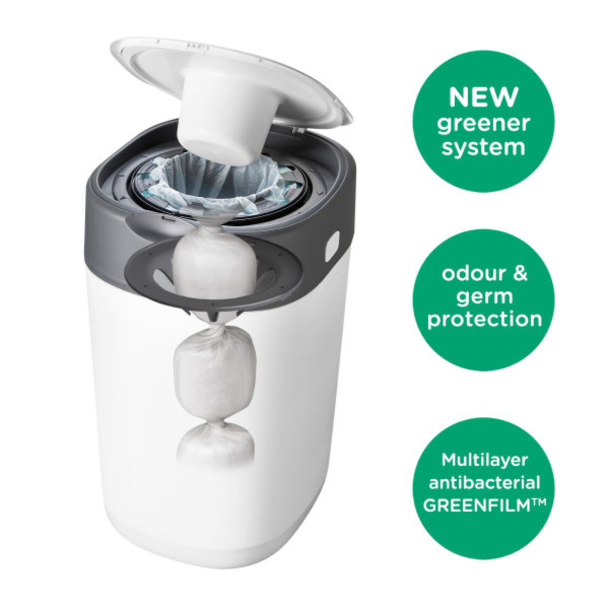 Tommee Tippee vaippasanko Sangenic Twist & Click Valkoinen