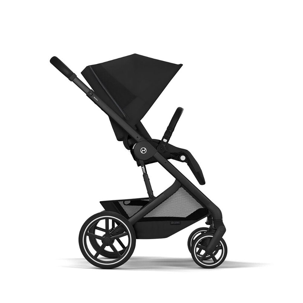  Cybex Balios S Lux Black, sis. kokoontaitettavan vaunukopan Moon Black