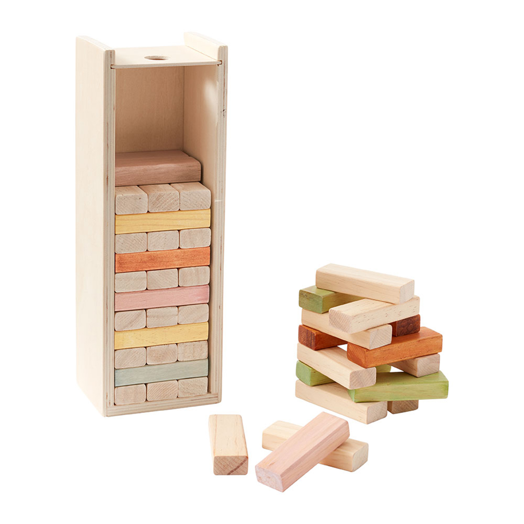 Kids Concept Rakennuspalikat puinen laatikko 