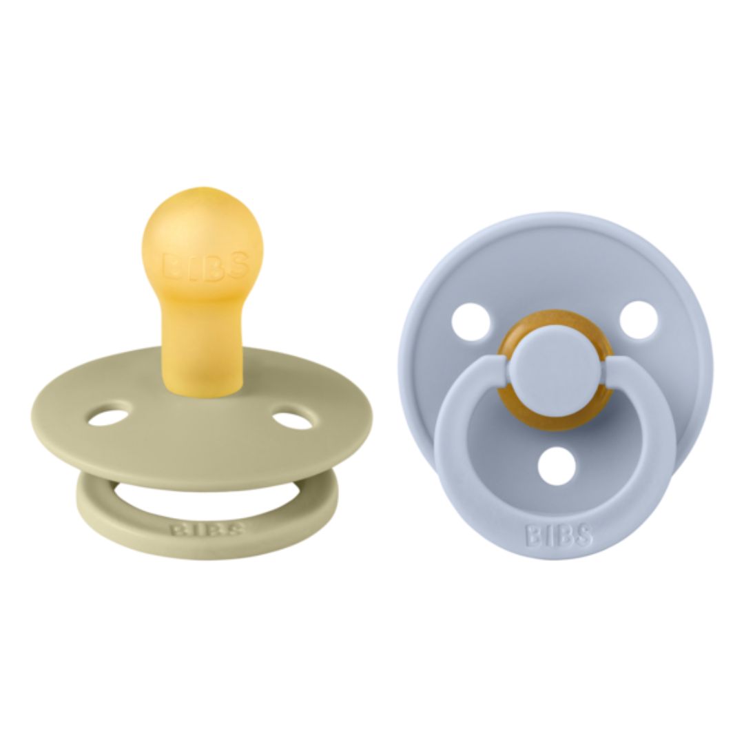 Rintaliinat Napp 2-pack 0-6m Khaki/pölyinen sininen