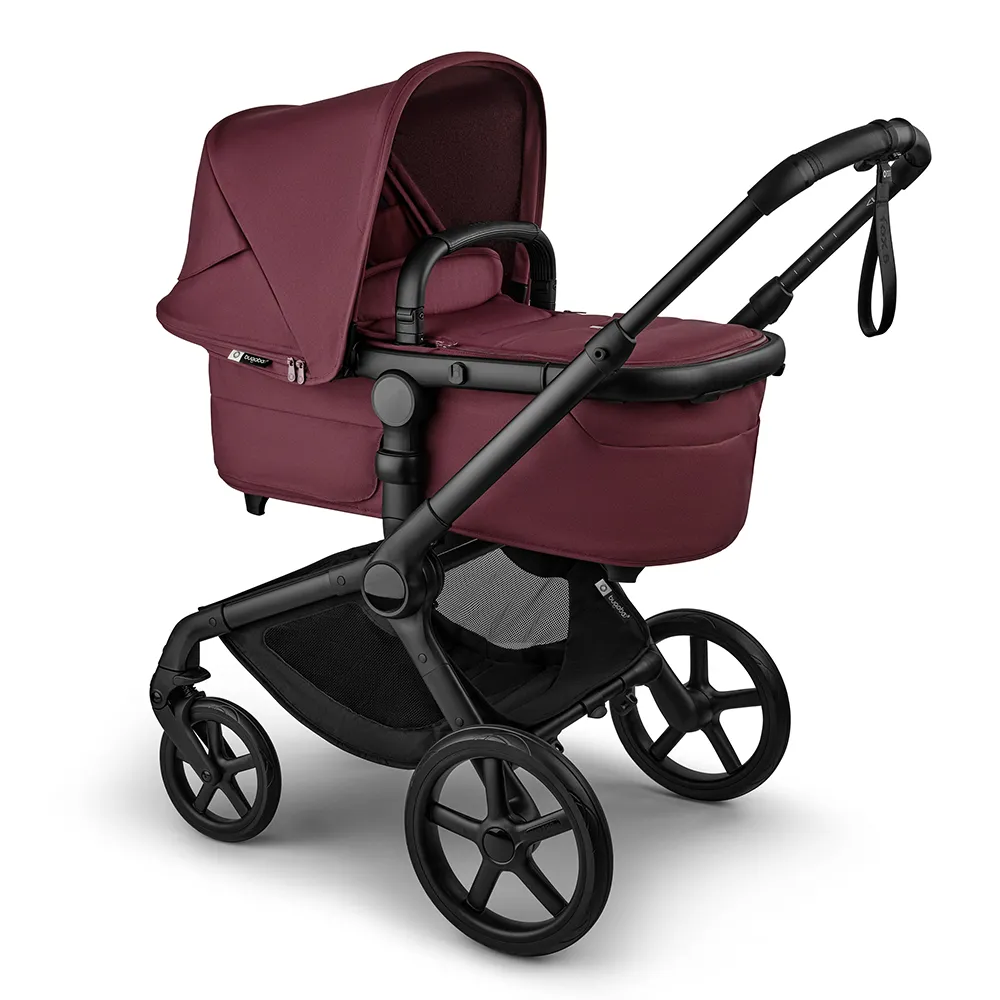 Bugaboo Fox 5  vaunut Renew  musta/tumma kirsikka