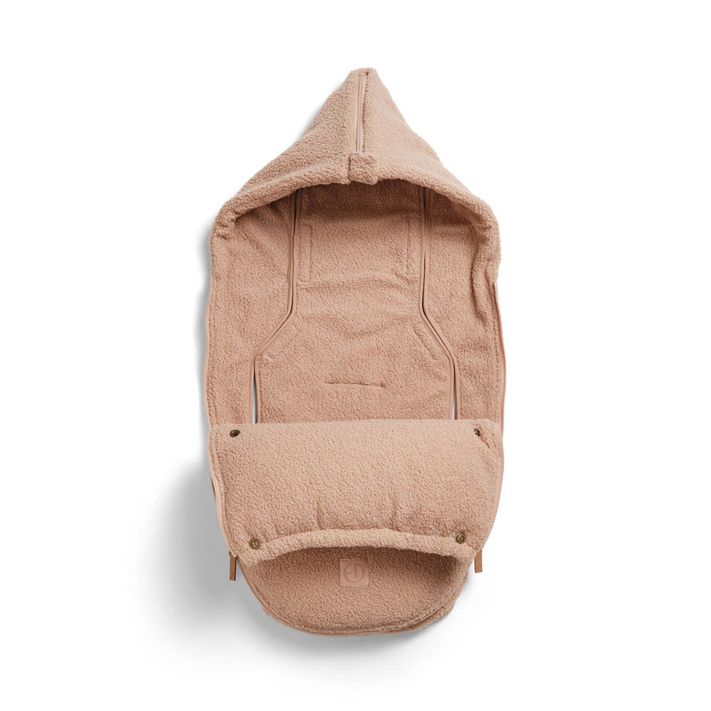 Elodie turvaistuimen kantokoppa Pink Bouclé