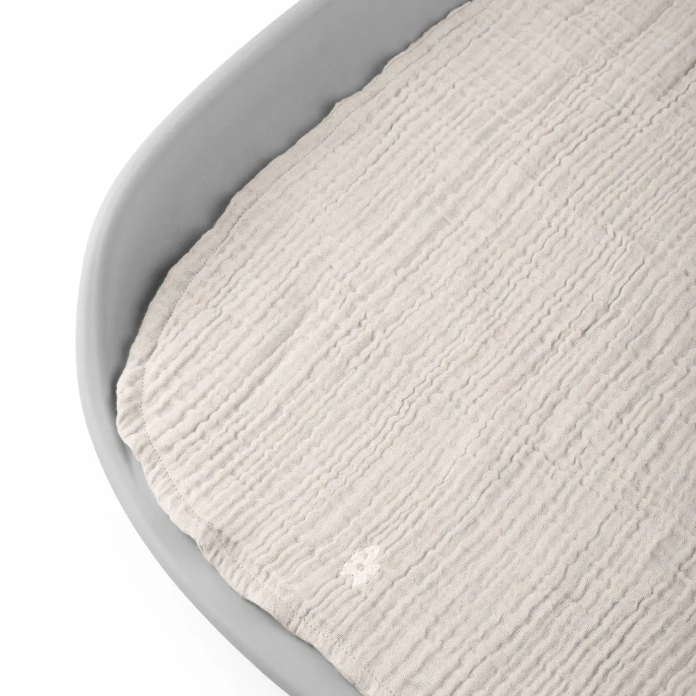 Sebra hoitoalusta 2 kpl musliinia, roosa