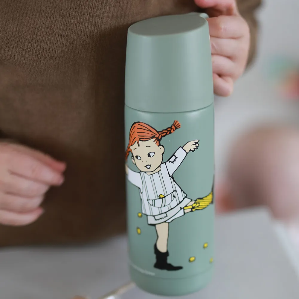 Rätt start Pippi Sirkus termospullo