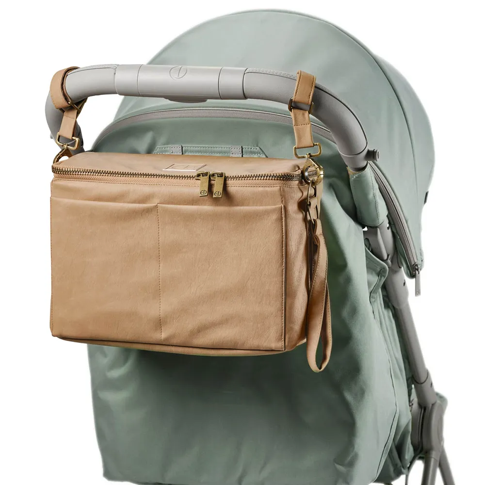 Elodie Organiser Aviator Ruskea